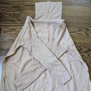 Cuyana Baby Alpaca Oversized Turtleneck Sweater, Camel